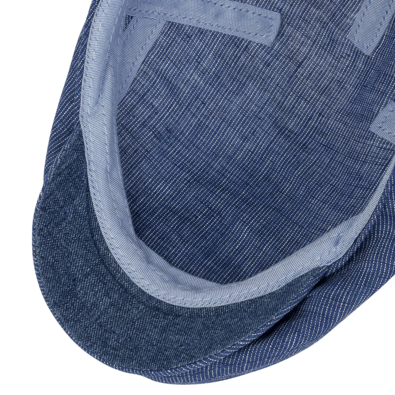 Pandico Driver Linen Flat Cap by Stetson