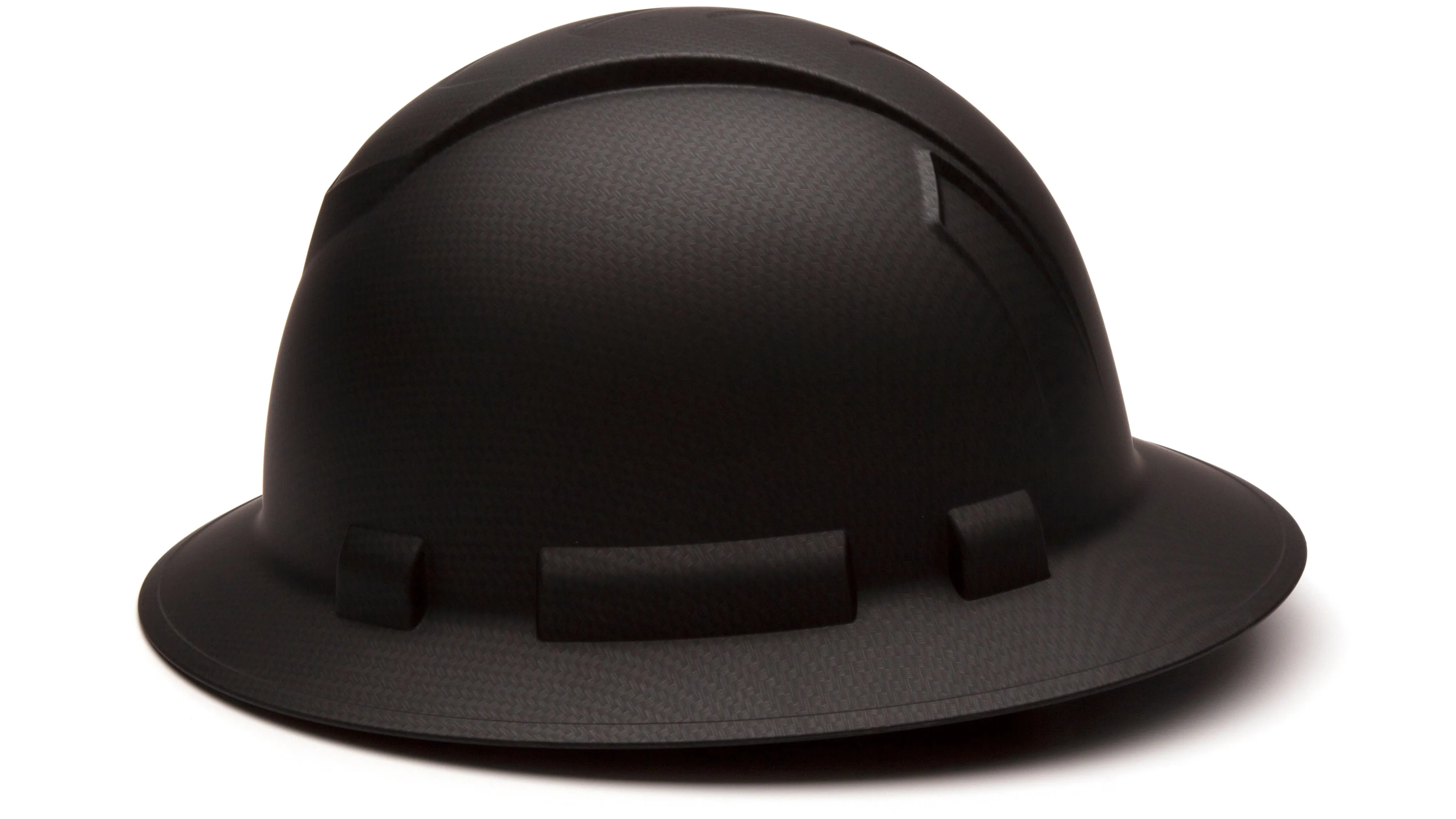 Pyramex Full Brim Graphite Hard Hat_Black Matte