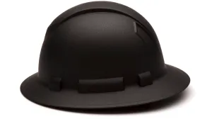 Pyramex Full Brim Graphite Hard Hat_Black Matte