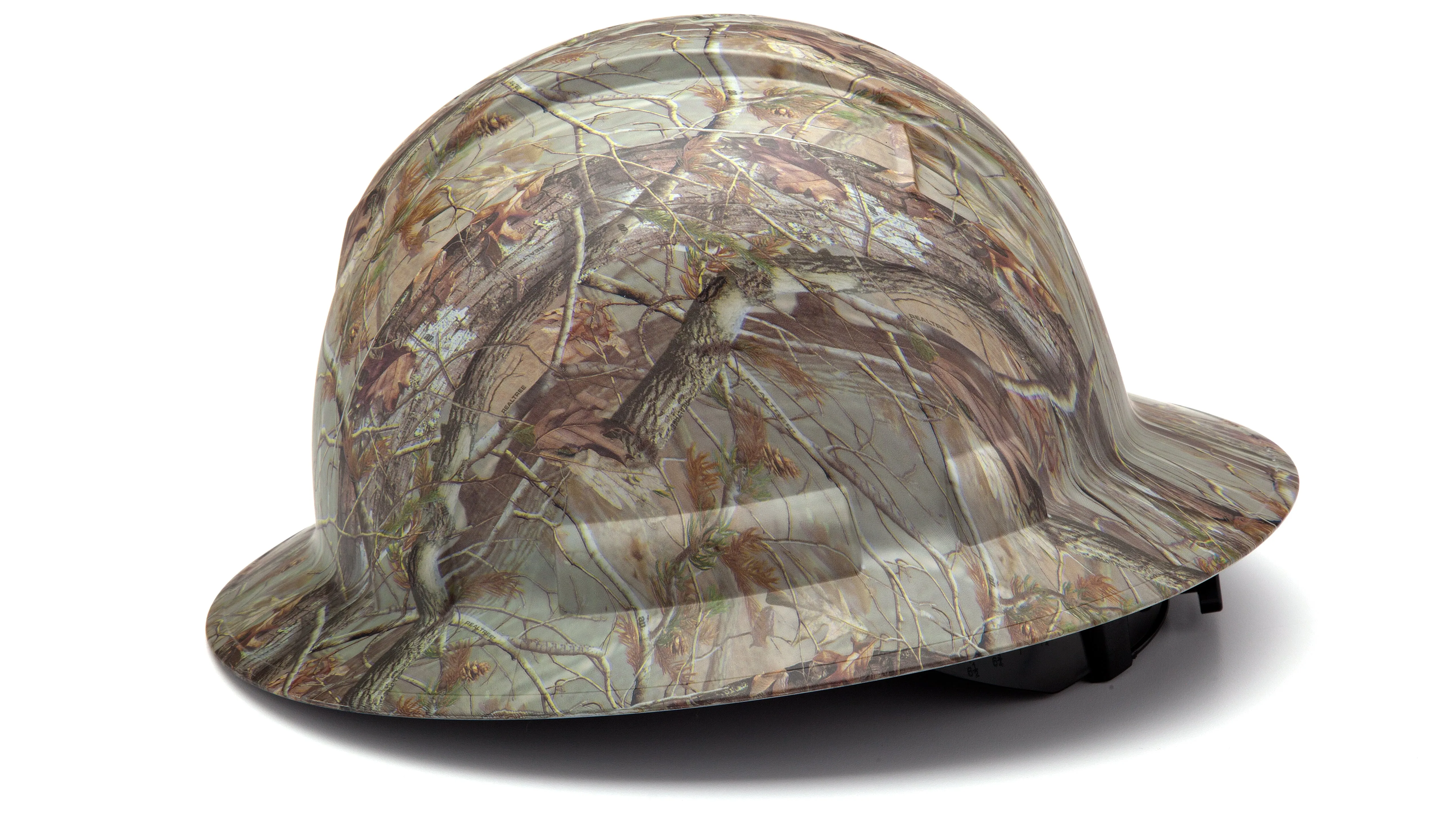 Pyramex Full Brim Graphite Hard Hat_Camo Matte