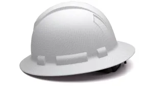 Pyramex Full Brim Graphite Hard Hat_White Matte
