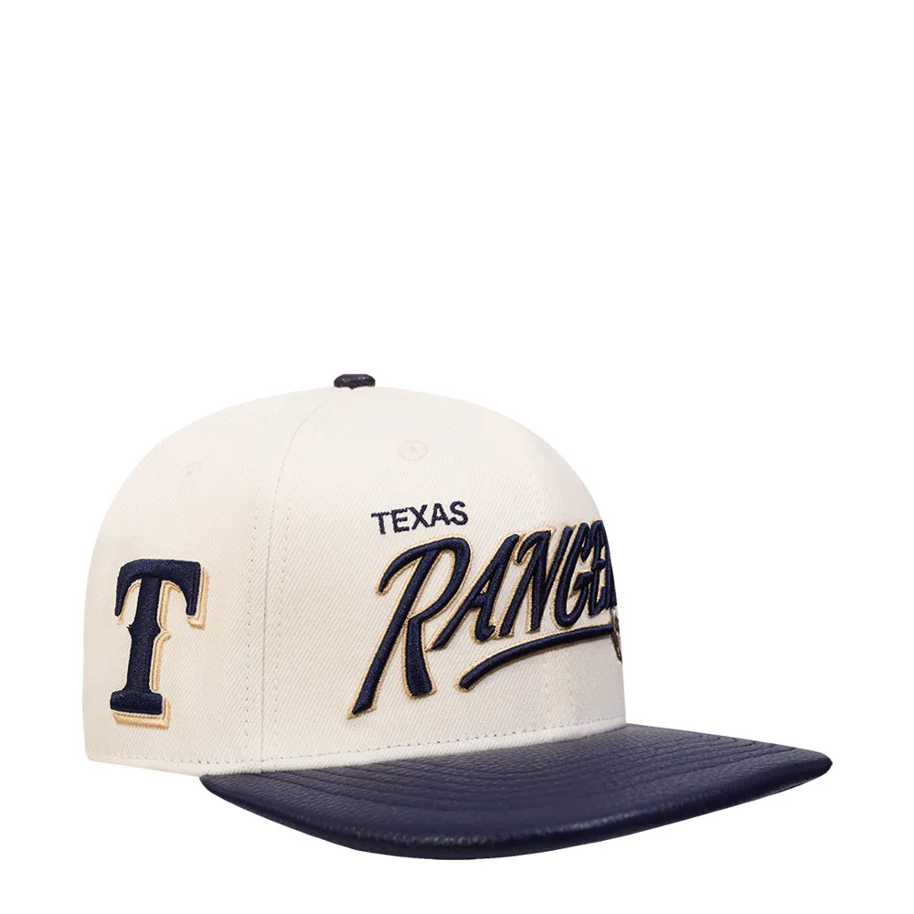 Rangers Topper 2-Tone Wordmark Strapback