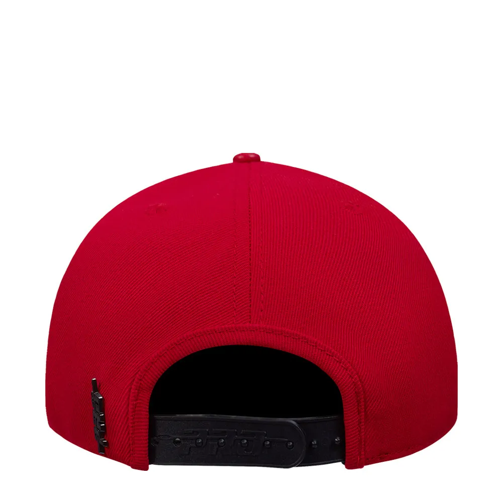 Rockets Greetings Wool Blend Pro Pinch Snapback