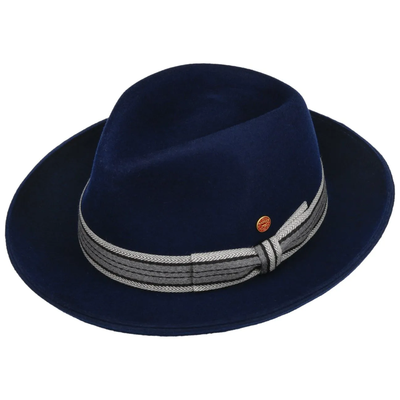 Samuel Fedora Wool Felt Hat by Mayser