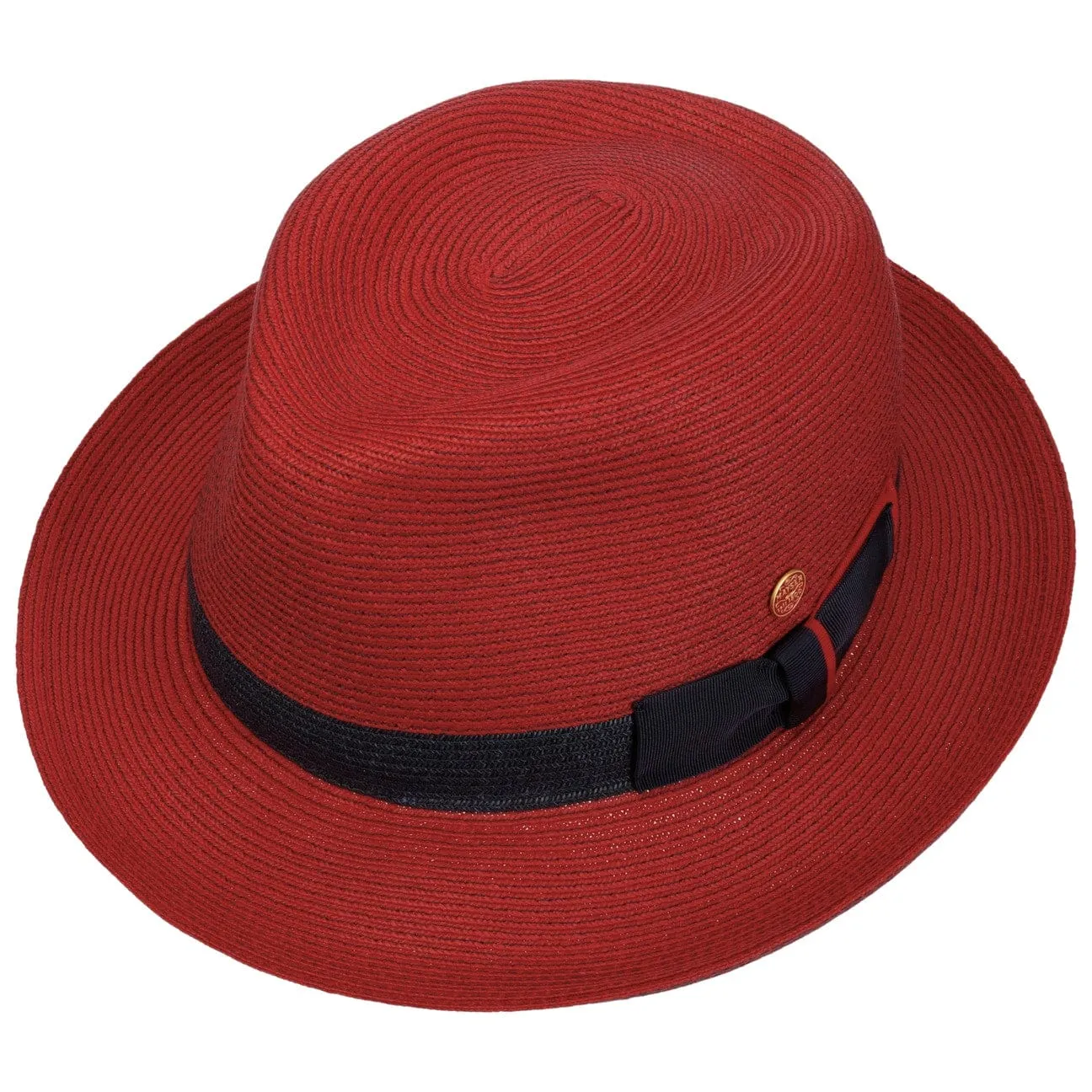 Samuel Livorno Fedora Straw Hat by Mayser