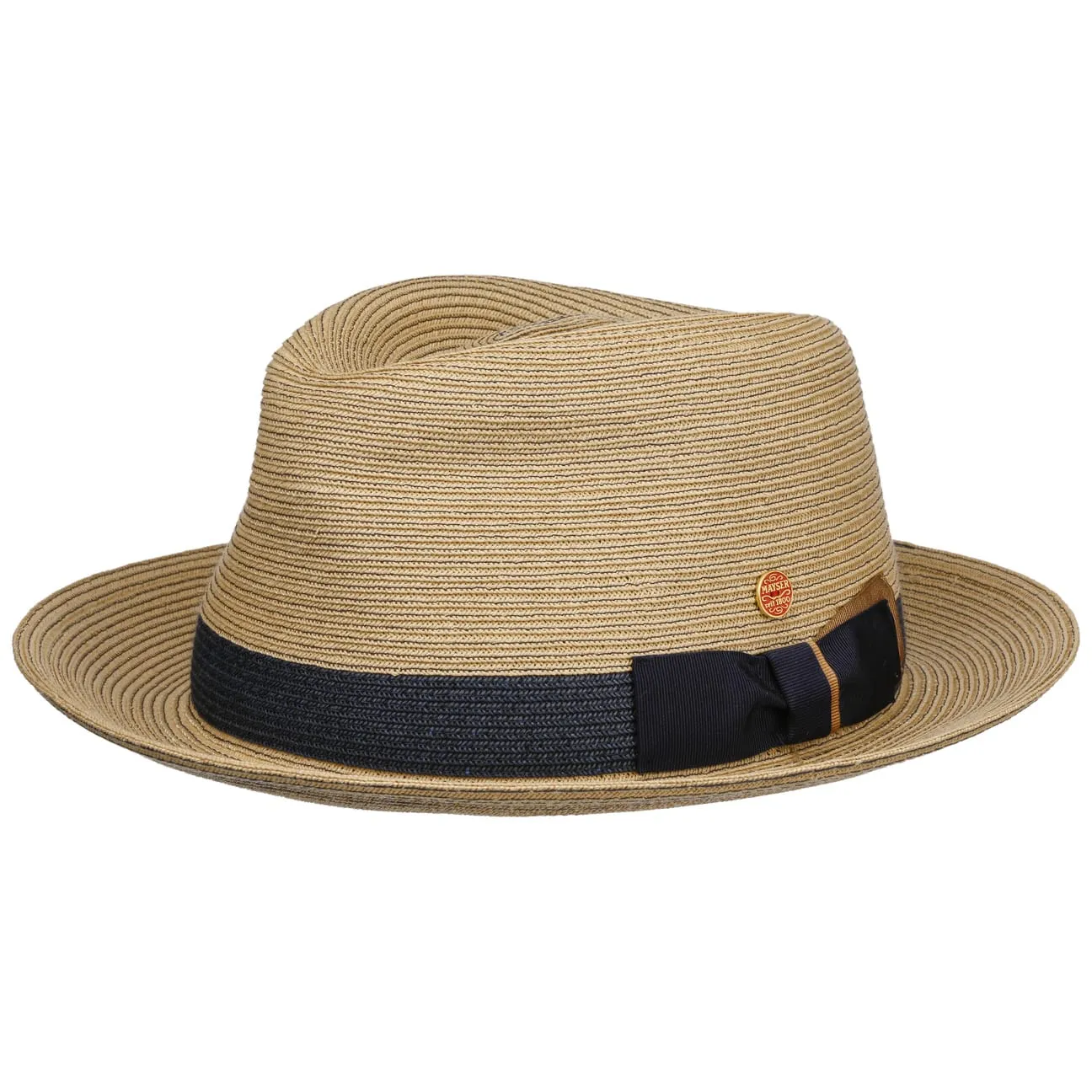 Samuel Livorno Fedora Straw Hat by Mayser