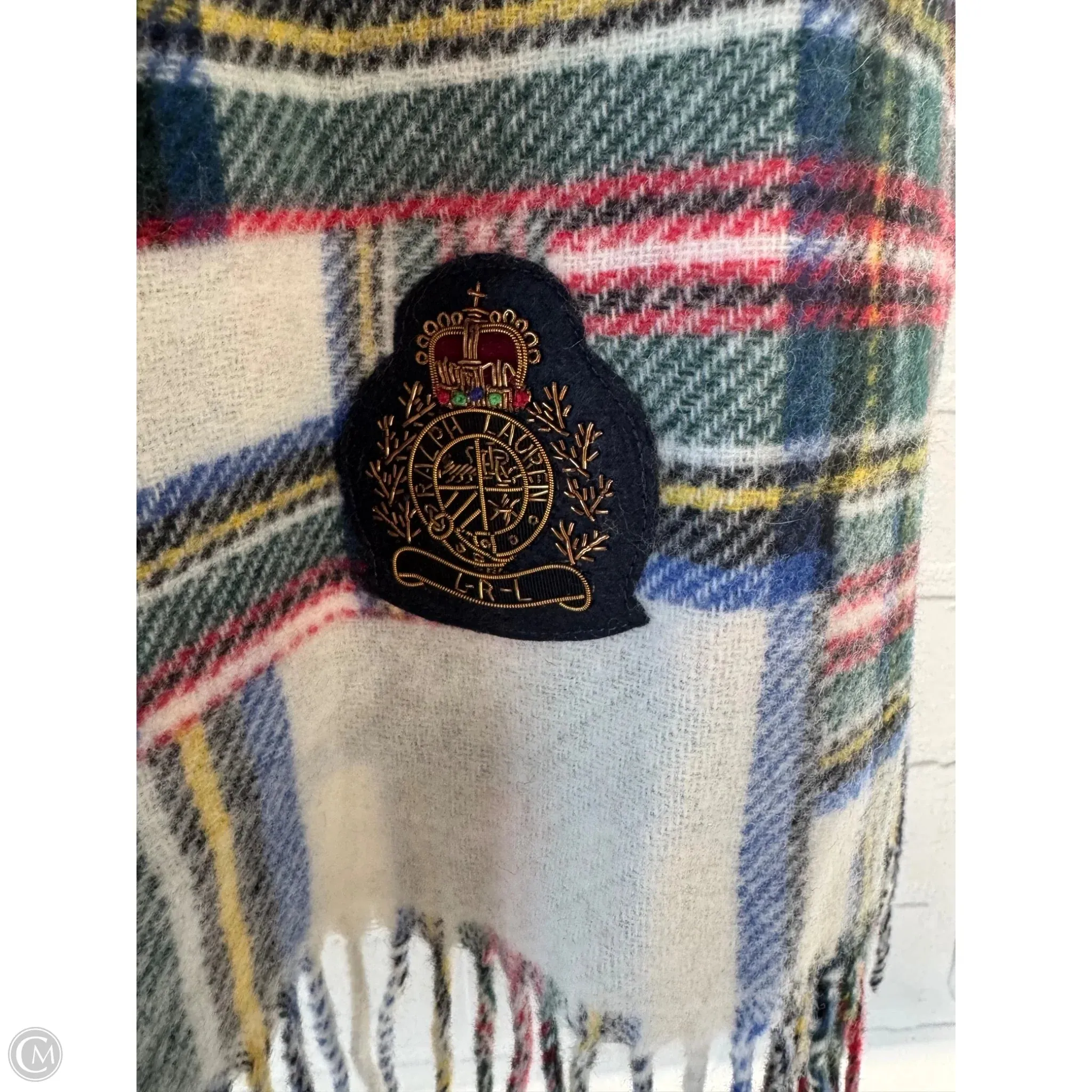Scarf Winter By Lauren By Ralph Lauren In Plaid Pattern
