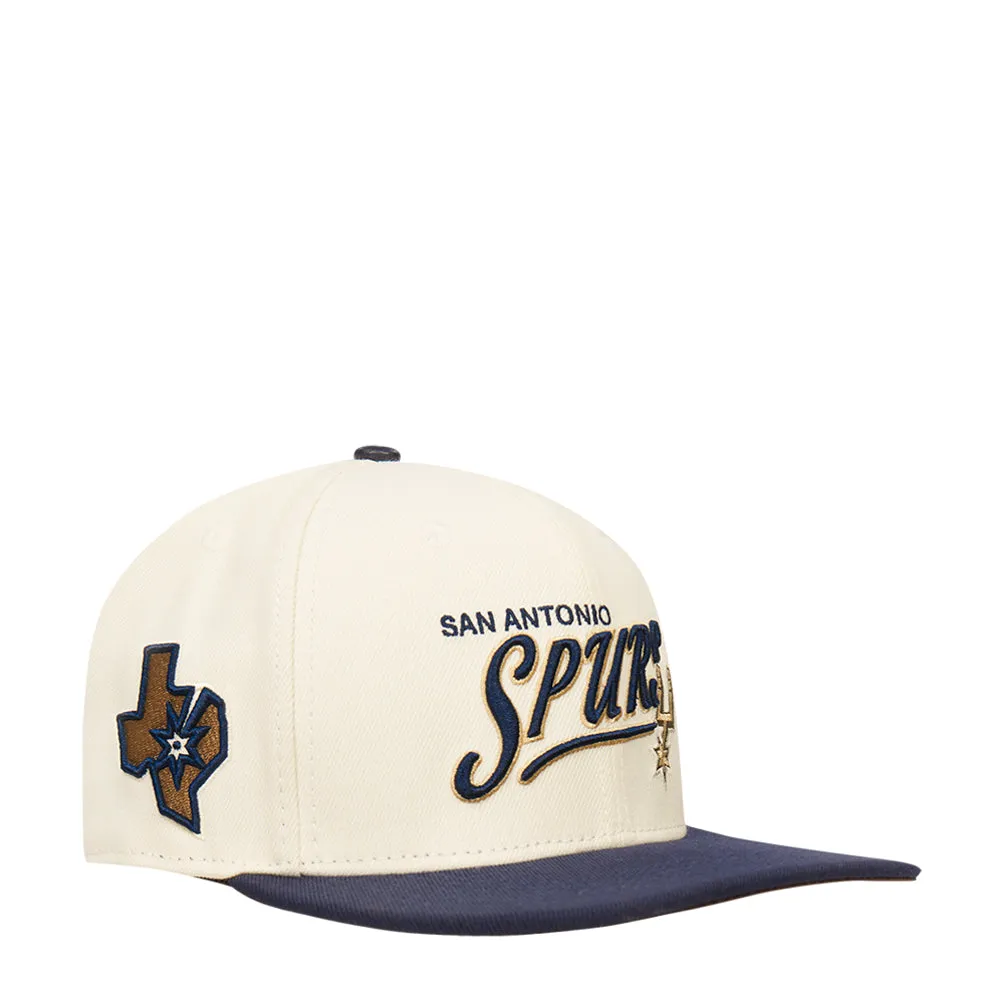 Spurs Topper 2-Tone Wordmark Snapback