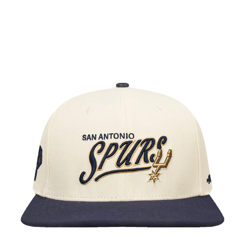 Spurs Topper 2-Tone Wordmark Snapback