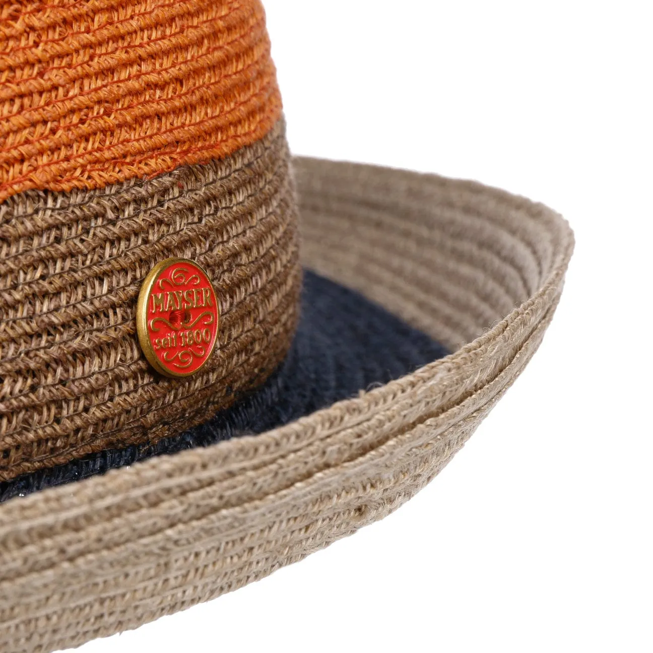 Svenja Stripes Trilby Hat by Mayser
