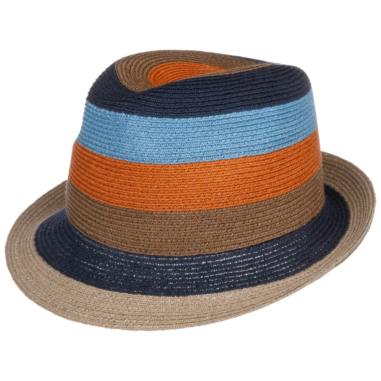 Svenja Stripes Trilby Hat by Mayser