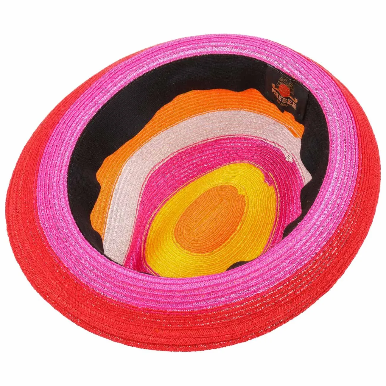 Svenja Stripes Trilby Hat by Mayser
