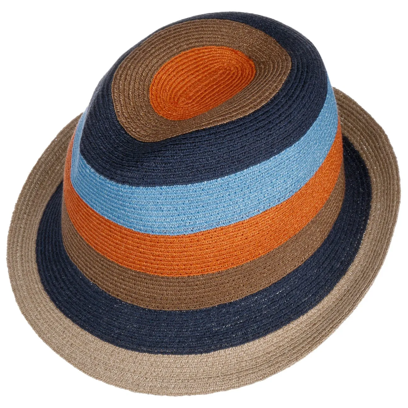 Svenja Stripes Trilby Hat by Mayser