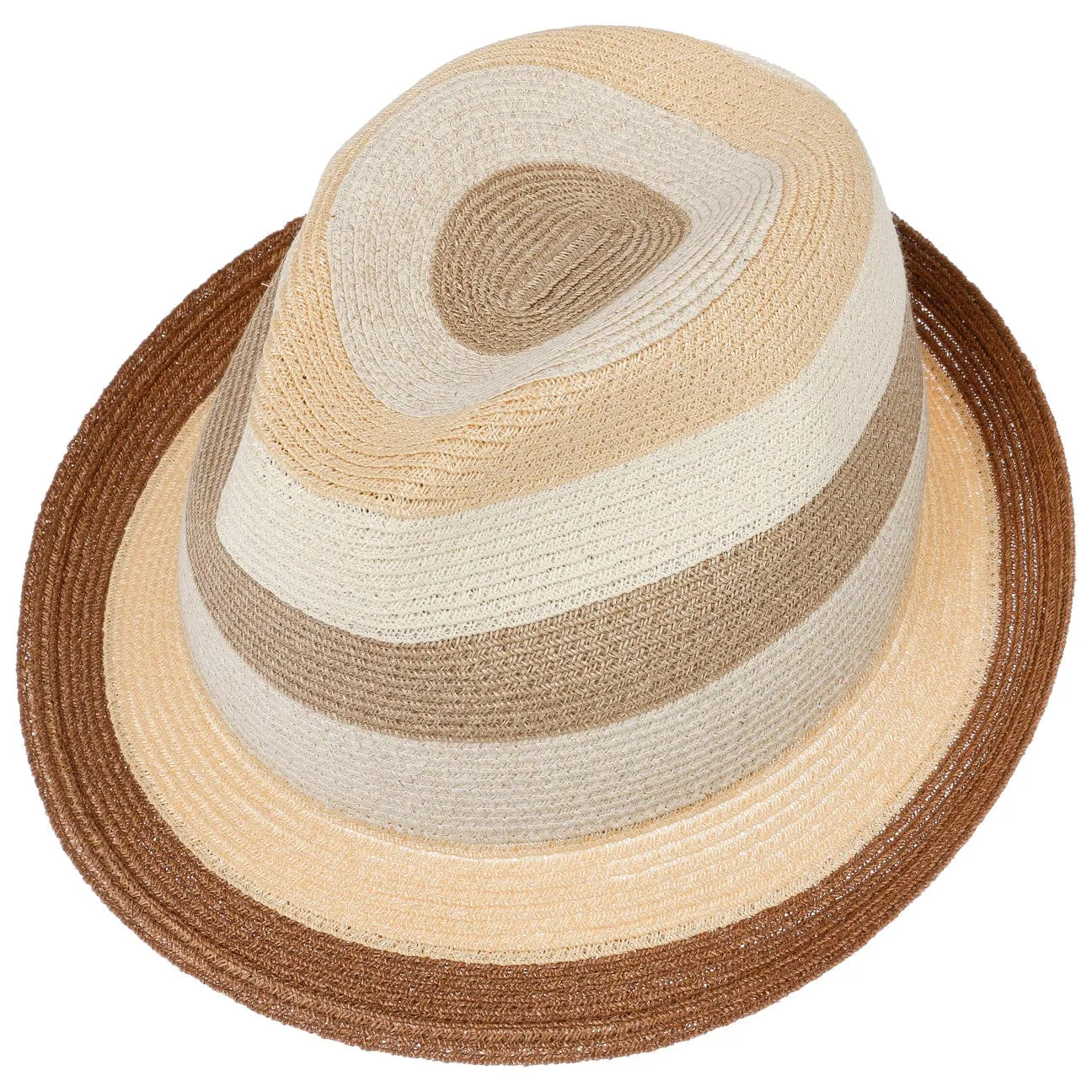 Svenja Stripes Trilby Hat by Mayser