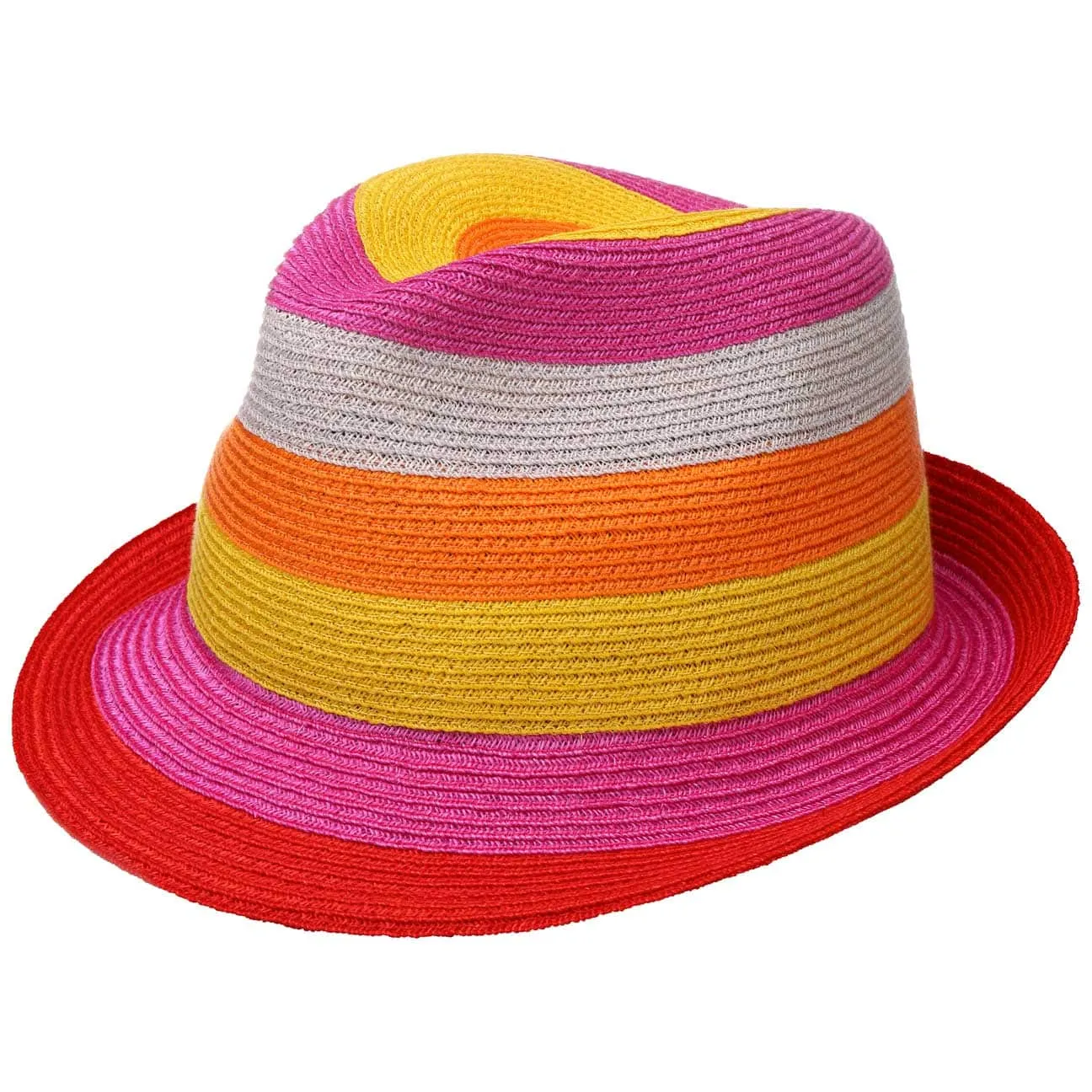 Svenja Stripes Trilby Hat by Mayser