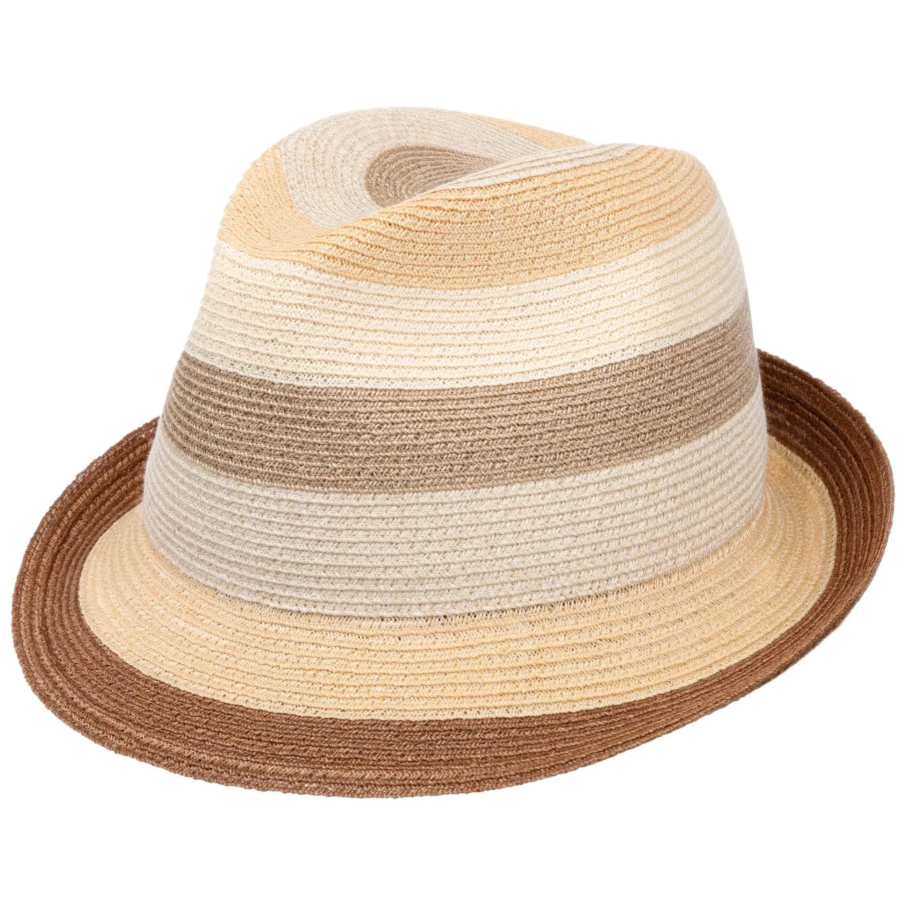 Svenja Stripes Trilby Hat by Mayser