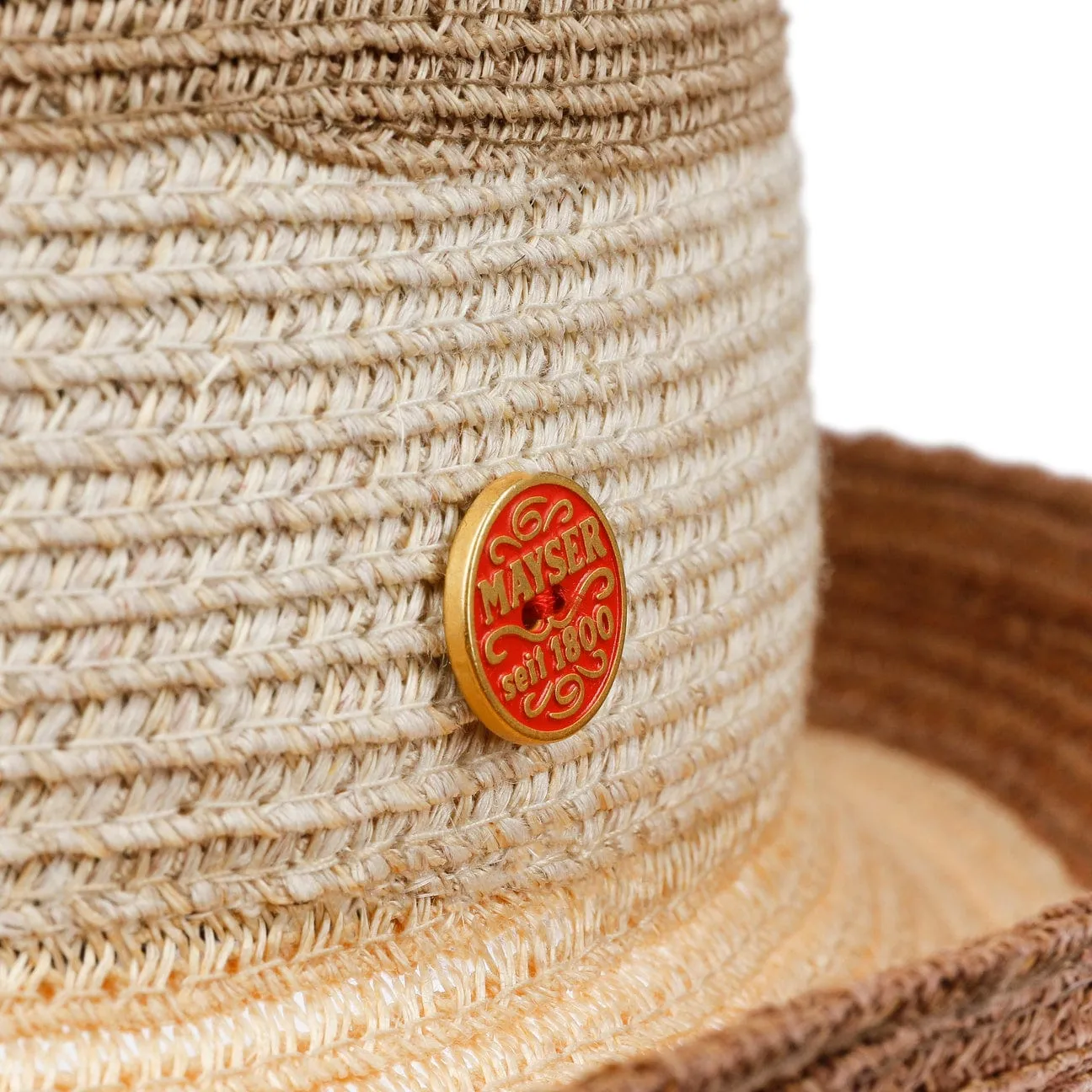 Svenja Stripes Trilby Hat by Mayser