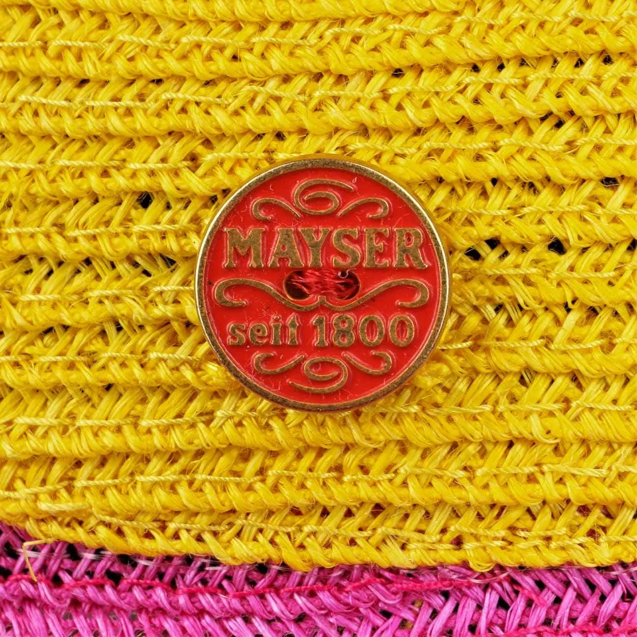 Svenja Stripes Trilby Hat by Mayser