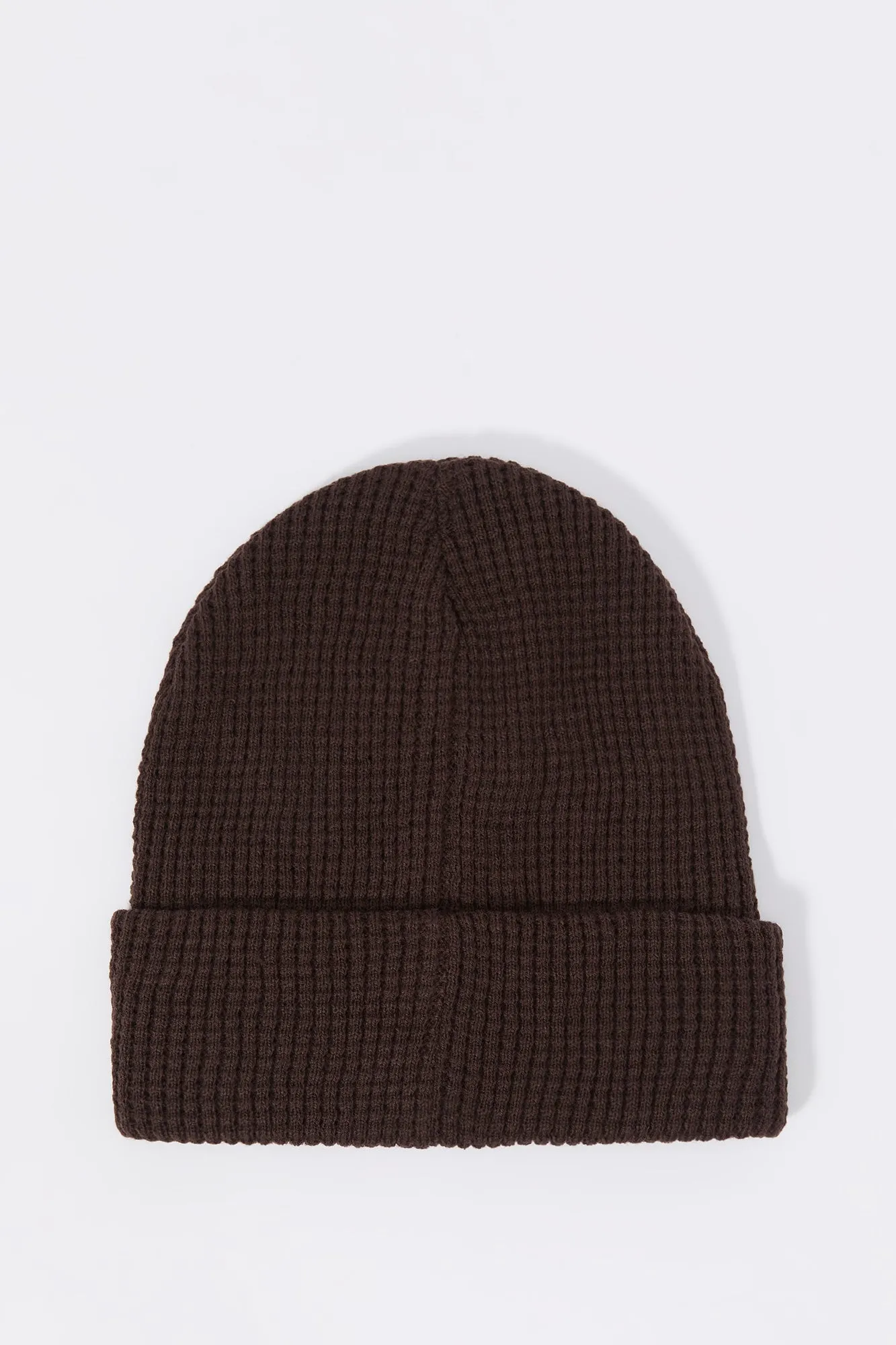Tuque en tricot côtelé avec motif brodé City