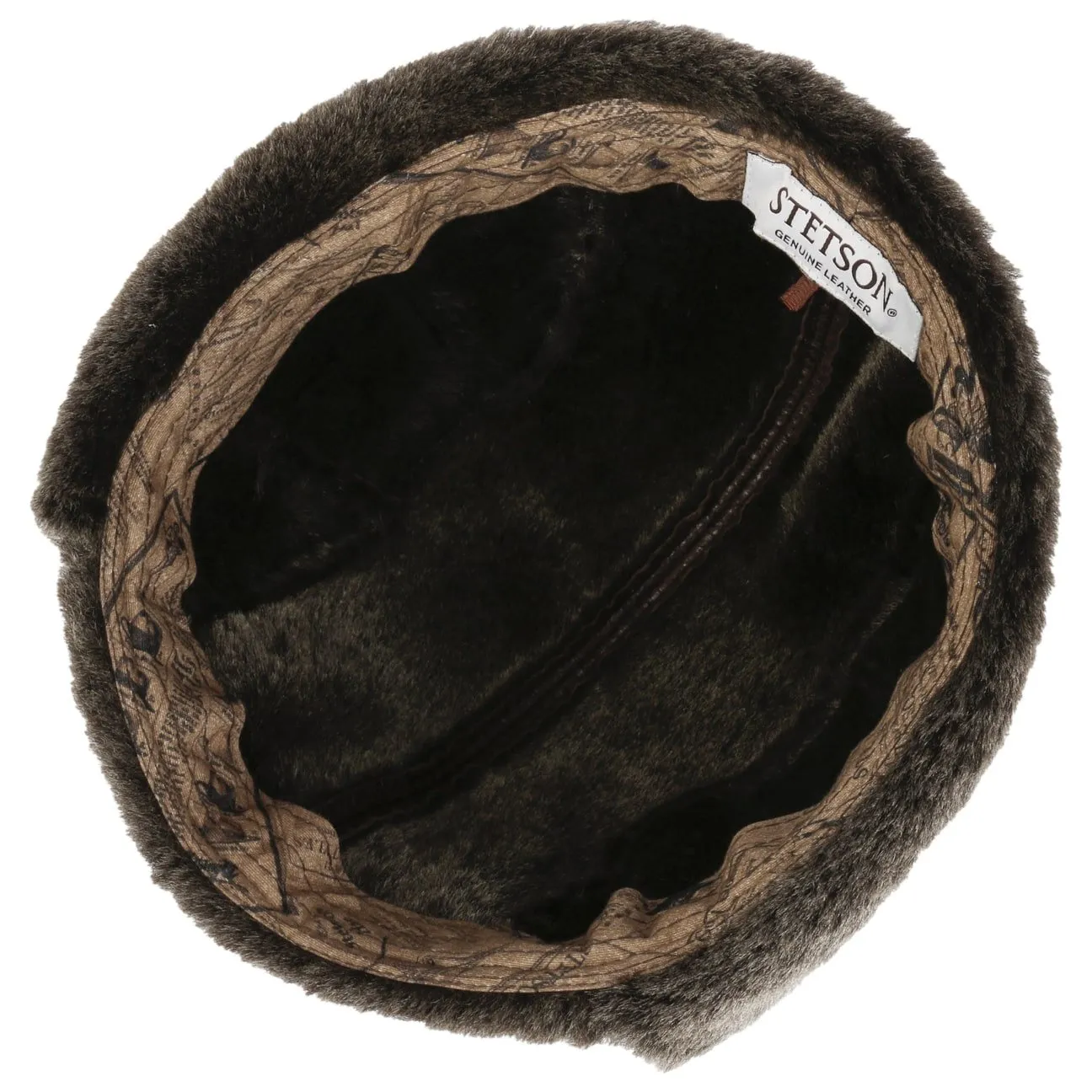 Uni Lambsfur Bomber Aviator Hat by Stetson