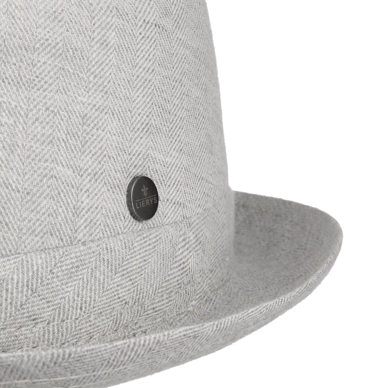 Uni Structure Pork Pie Linen Hat by Lierys
