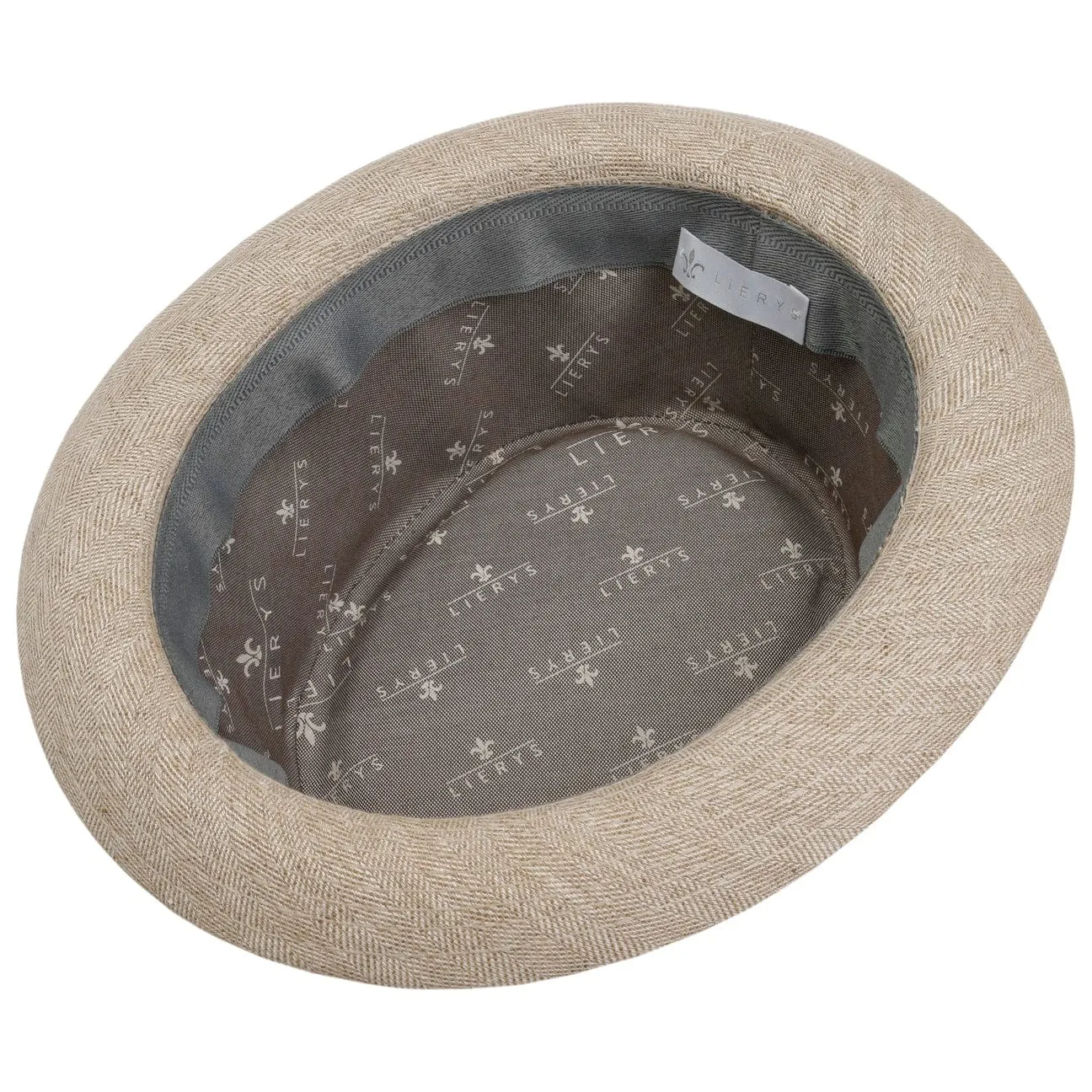 Uni Structure Pork Pie Linen Hat by Lierys
