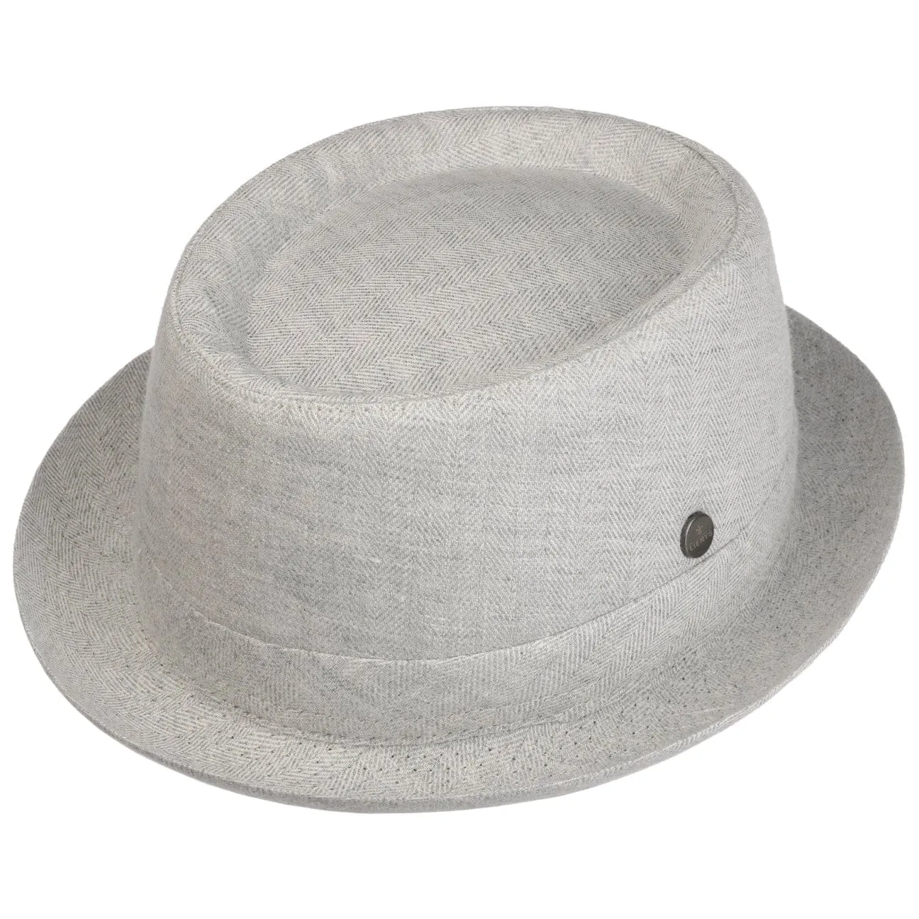 Uni Structure Pork Pie Linen Hat by Lierys