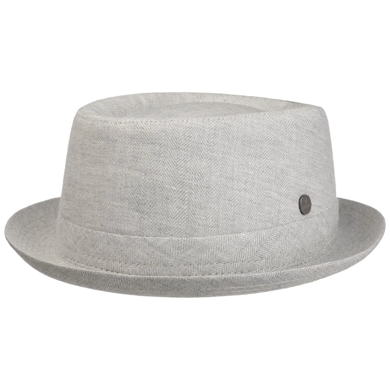 Uni Structure Pork Pie Linen Hat by Lierys