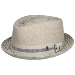 Ventico Pork Pie Cloth Hat by Alfonso D'Este