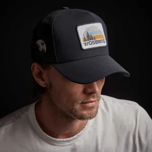 Y/OSEMITE Patch Trucker Hat - Navy